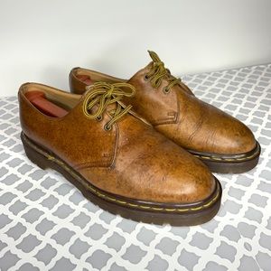 Dr. Marten 3 eye oxford 1461 Tan Made In England